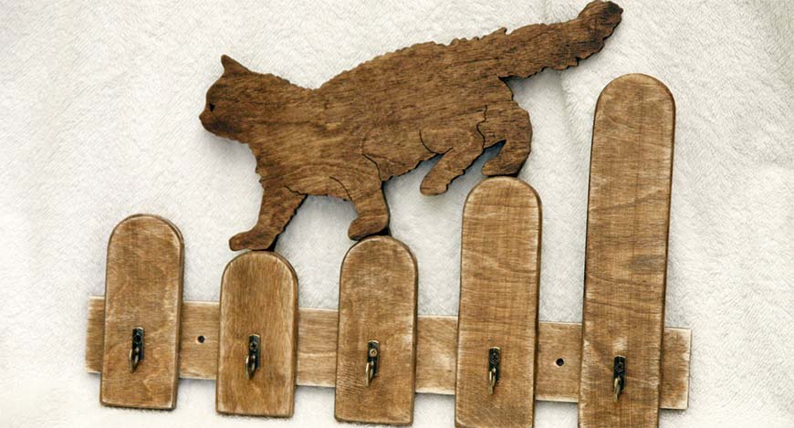 Ключница из дерева своими руками, или Оригинальный подарок