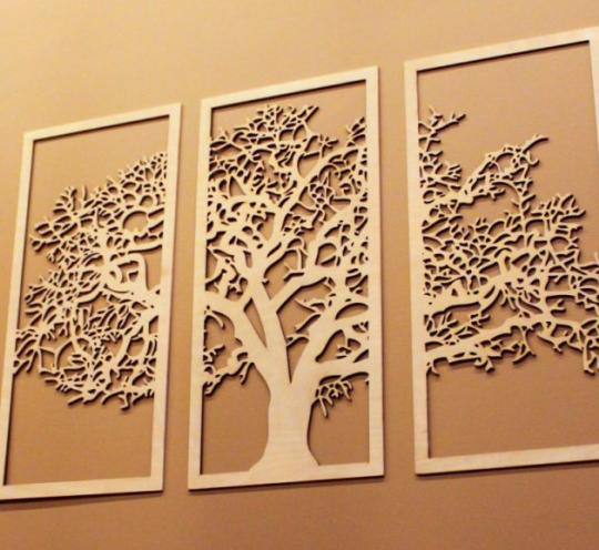Настенное украшение «Дерево» в декоративной раме 