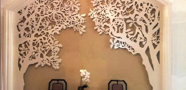 Уникальное объемное дерево на стену – эффектный декор интерьера 